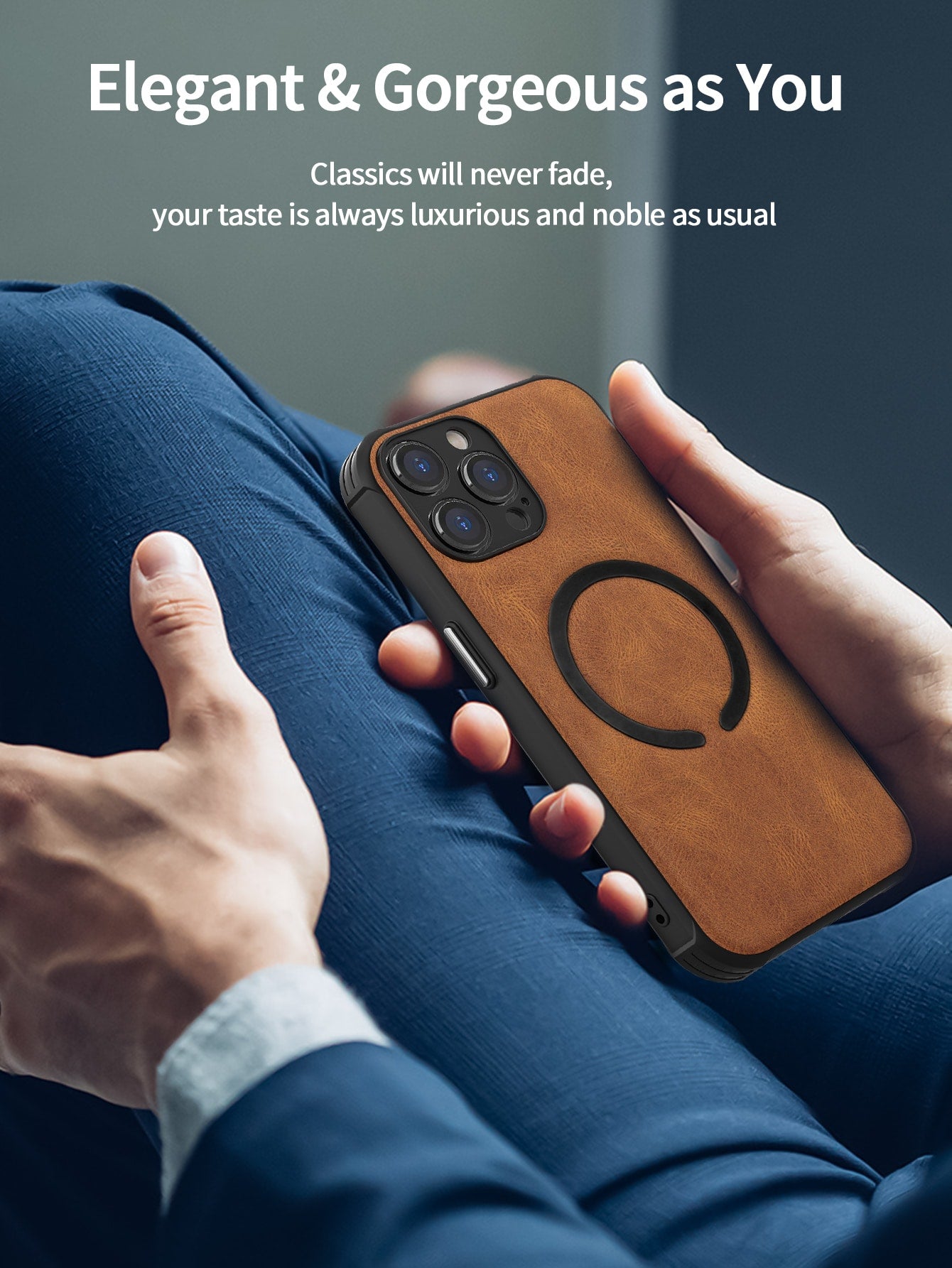 Textured Magnetic Phone Case