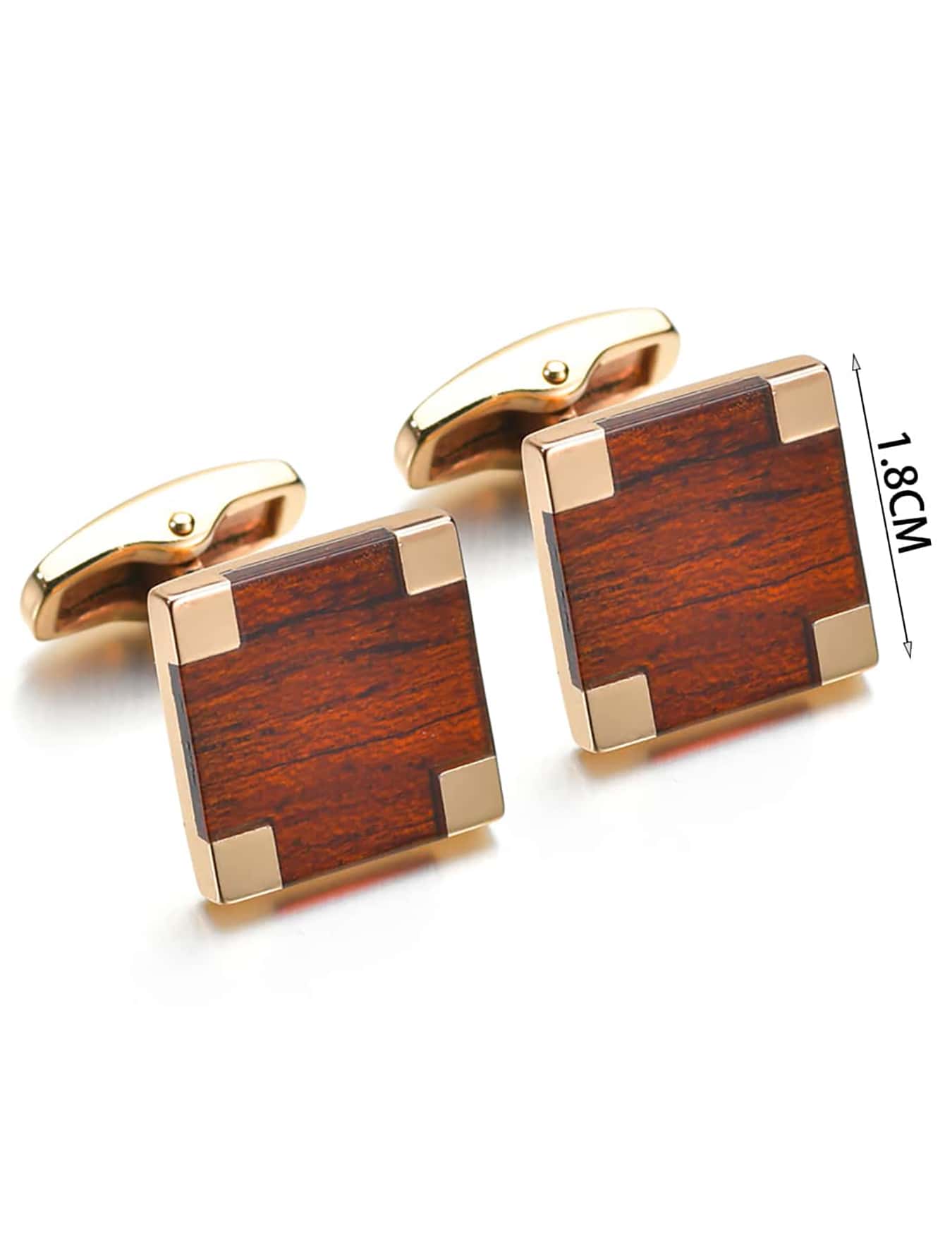 Men Geometric Cufflinks