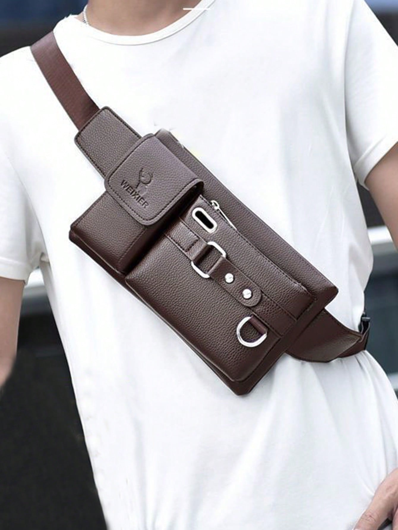 Crossbody Bag Waterproof  Leather Bag