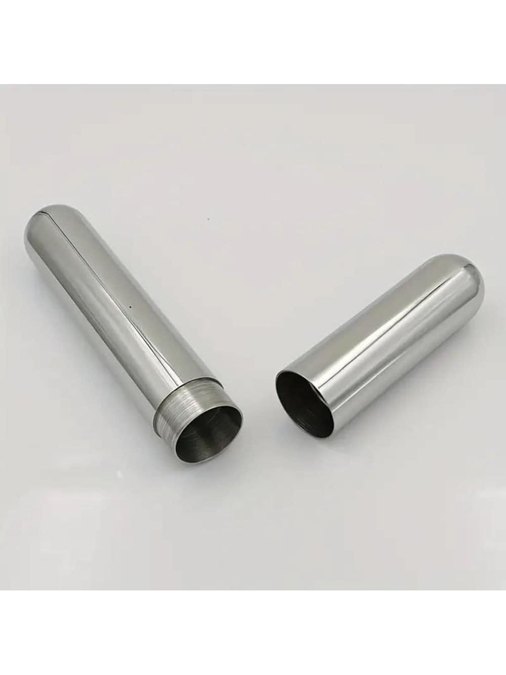 Stainless Steel Thickened Single Cigar Tube