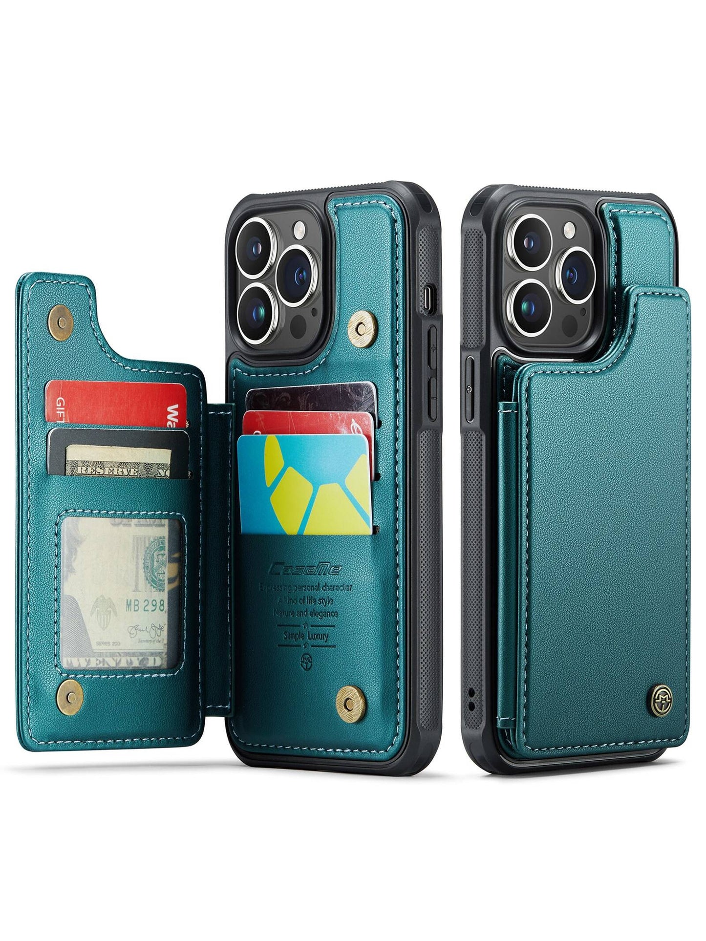 Anti fall Durable PU Leather Phone Case With Card Slot