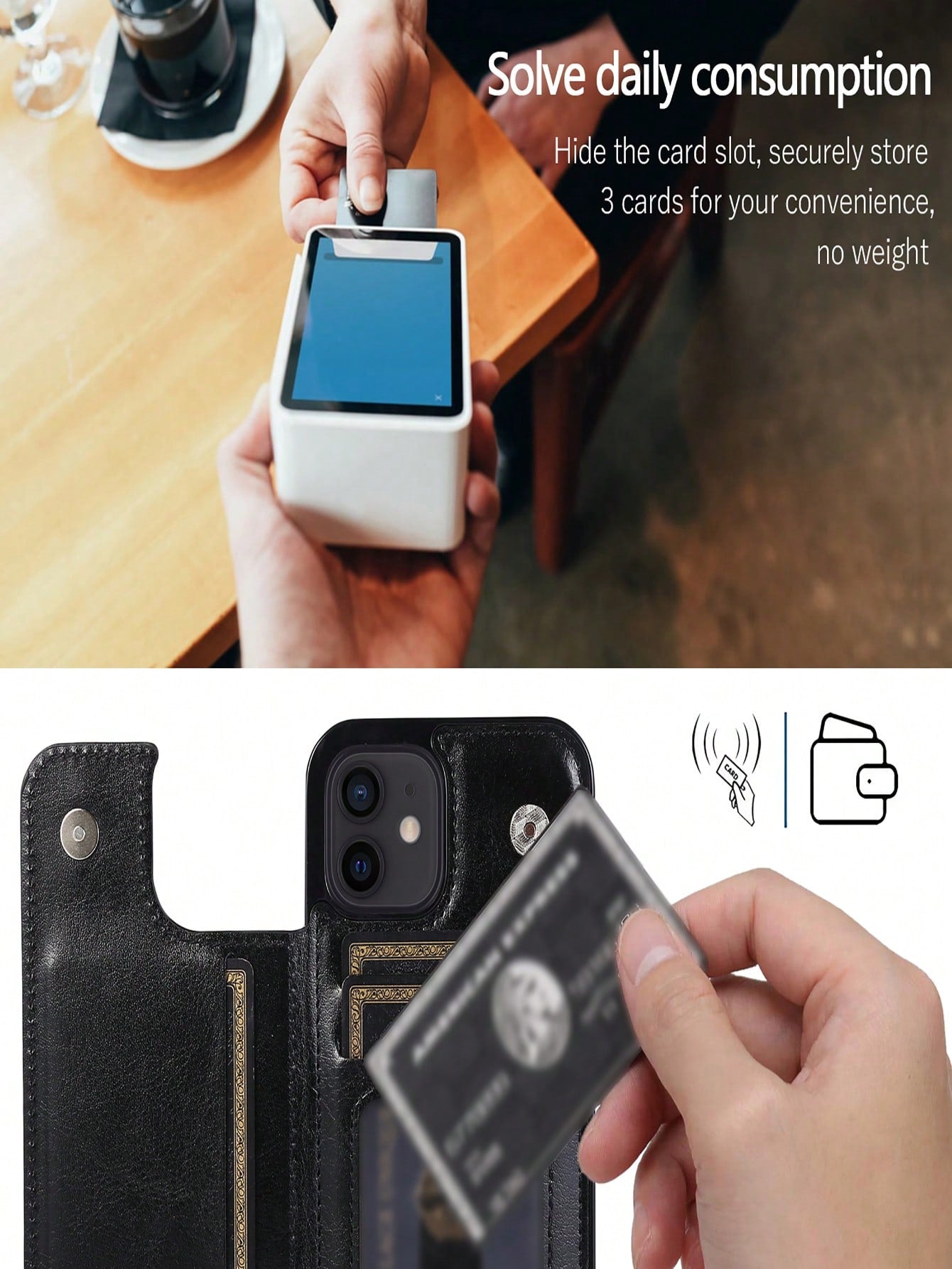 PU Flip Magnetic Phone Case